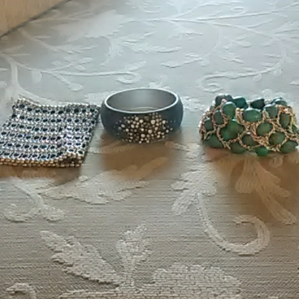Assorted statement cuff bracelets